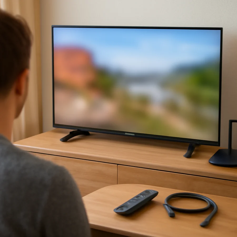 Picture Looks Blurry or Low Quality on a Sony TV