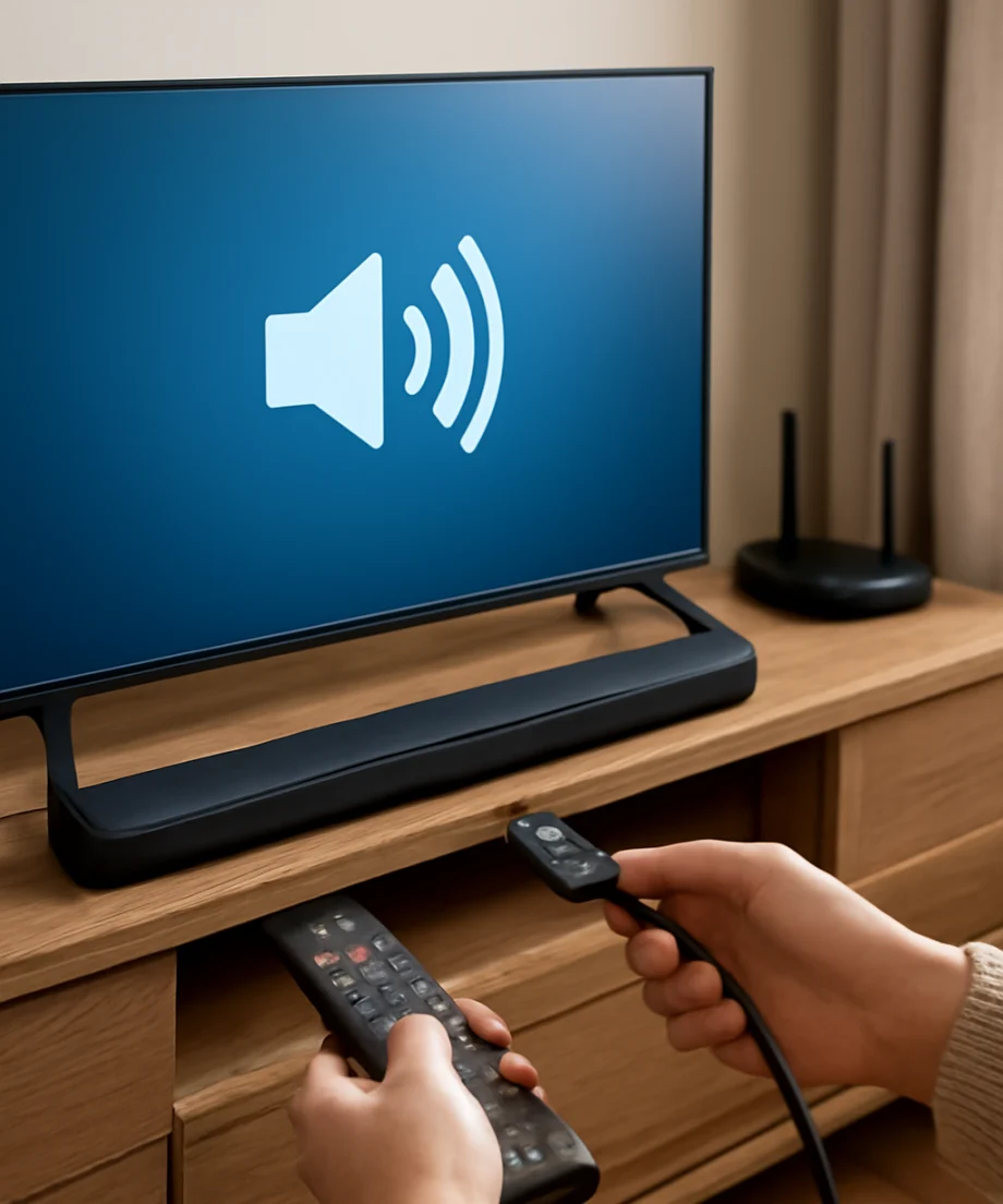 Getting Sound Back After Connecting an HDMI Device