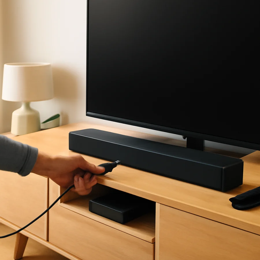 Connecting a Soundbar to Your TV the Right Way