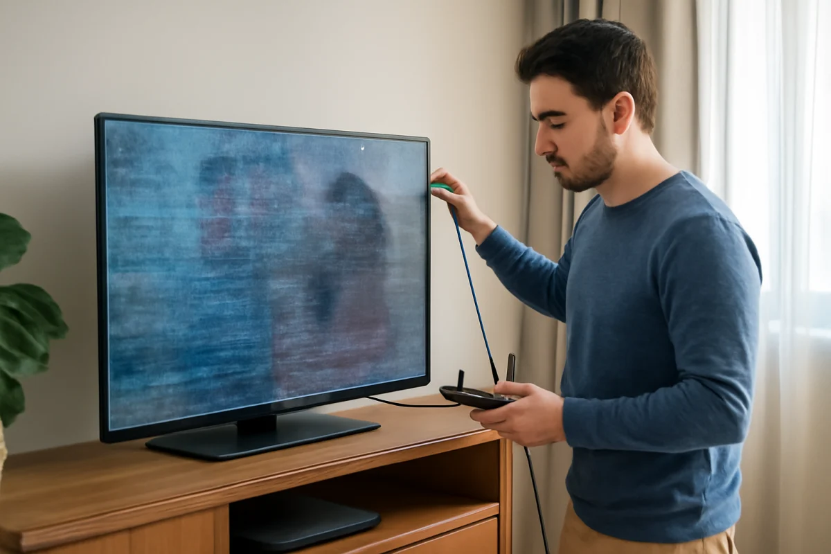 Getting Past a Frozen Hisense TV Screen