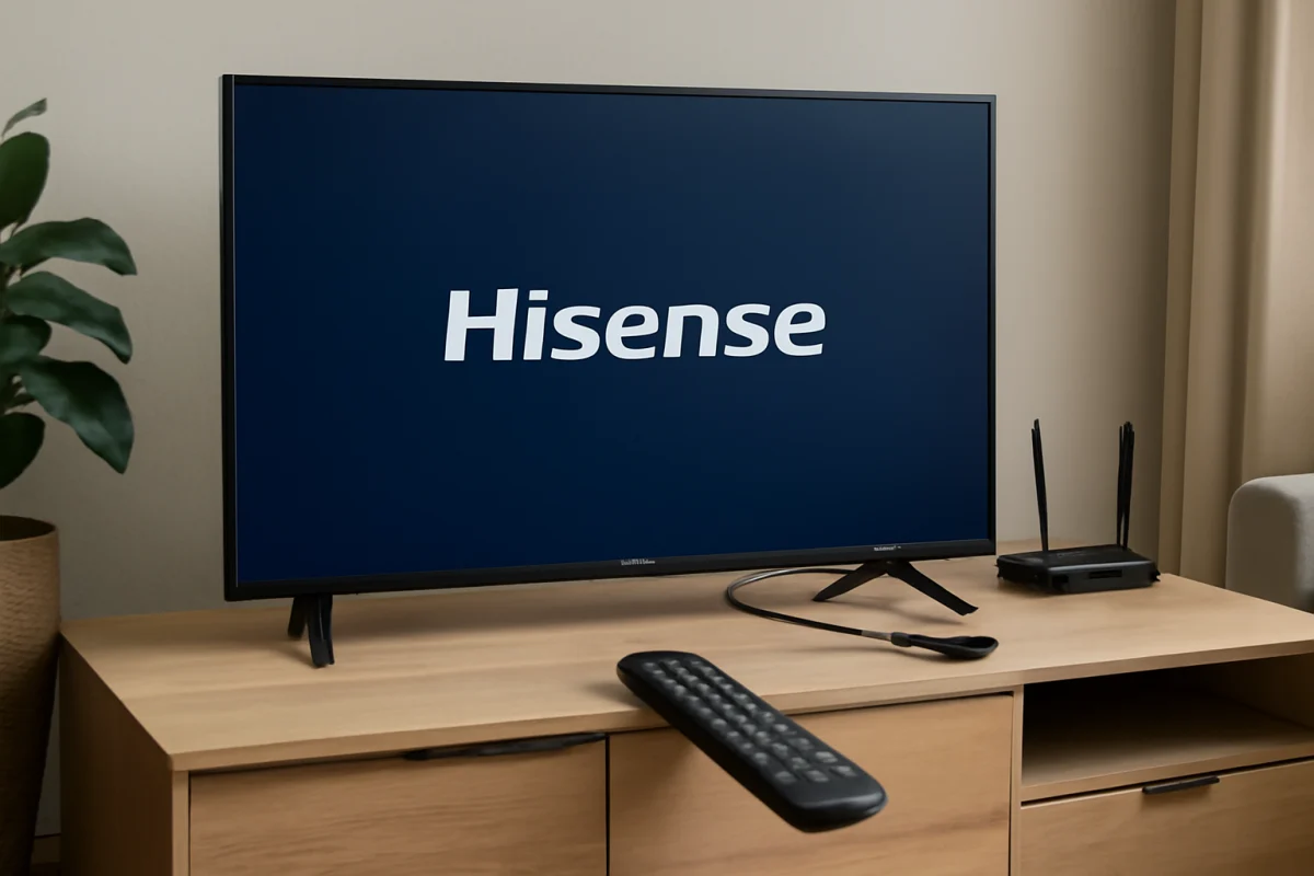 Hisense TV Stuck on the Logo Screen