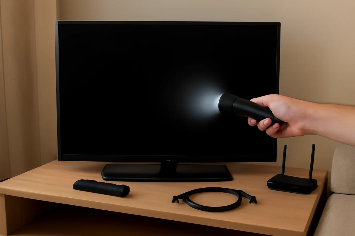 Sony TV Has Sound but No Picture