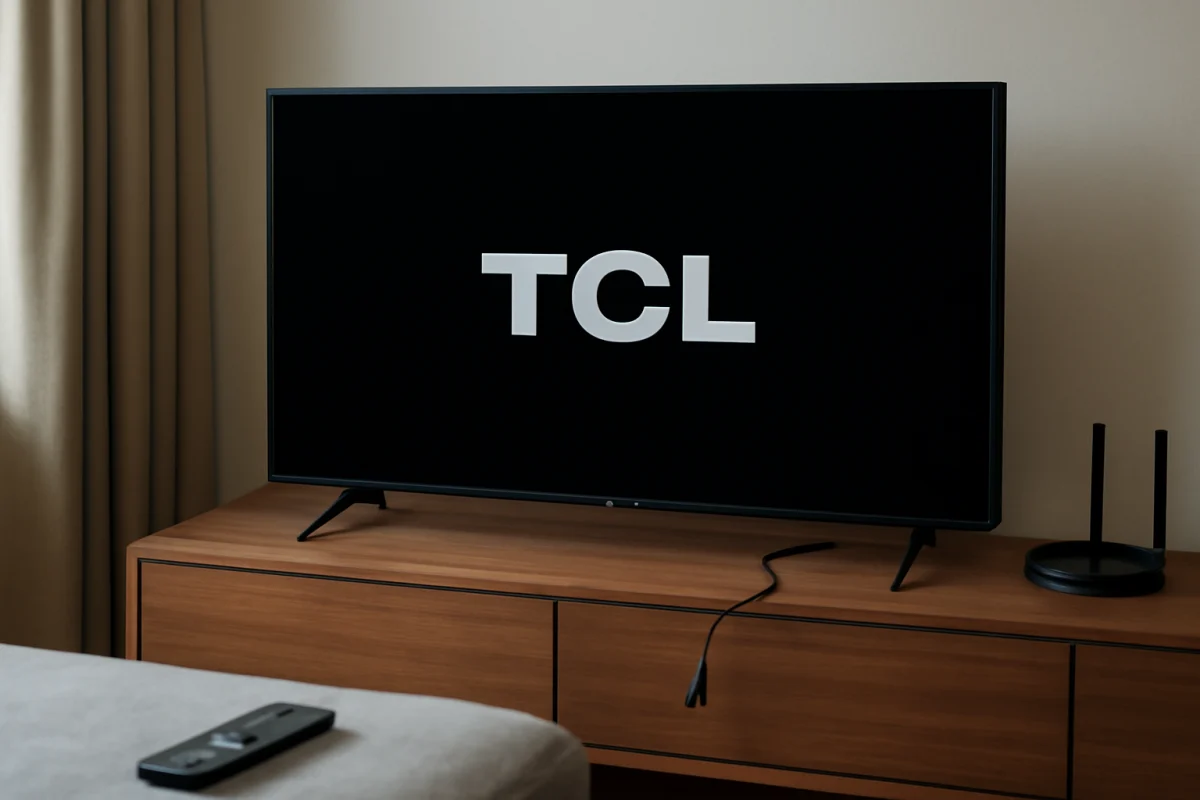 TCL TV Stuck on the Startup Logo