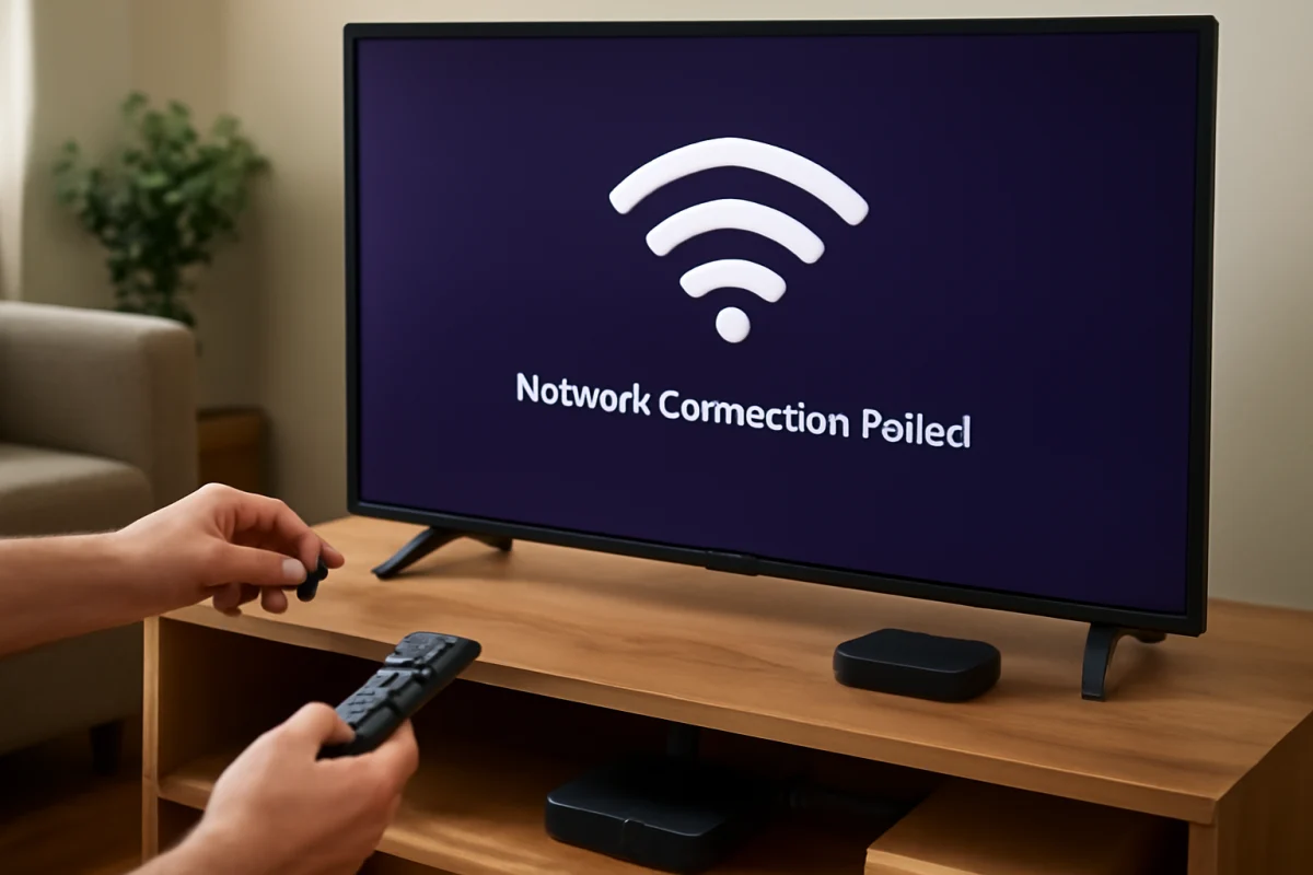 Why Your Roku TV Says Network Connection Failed During Setup