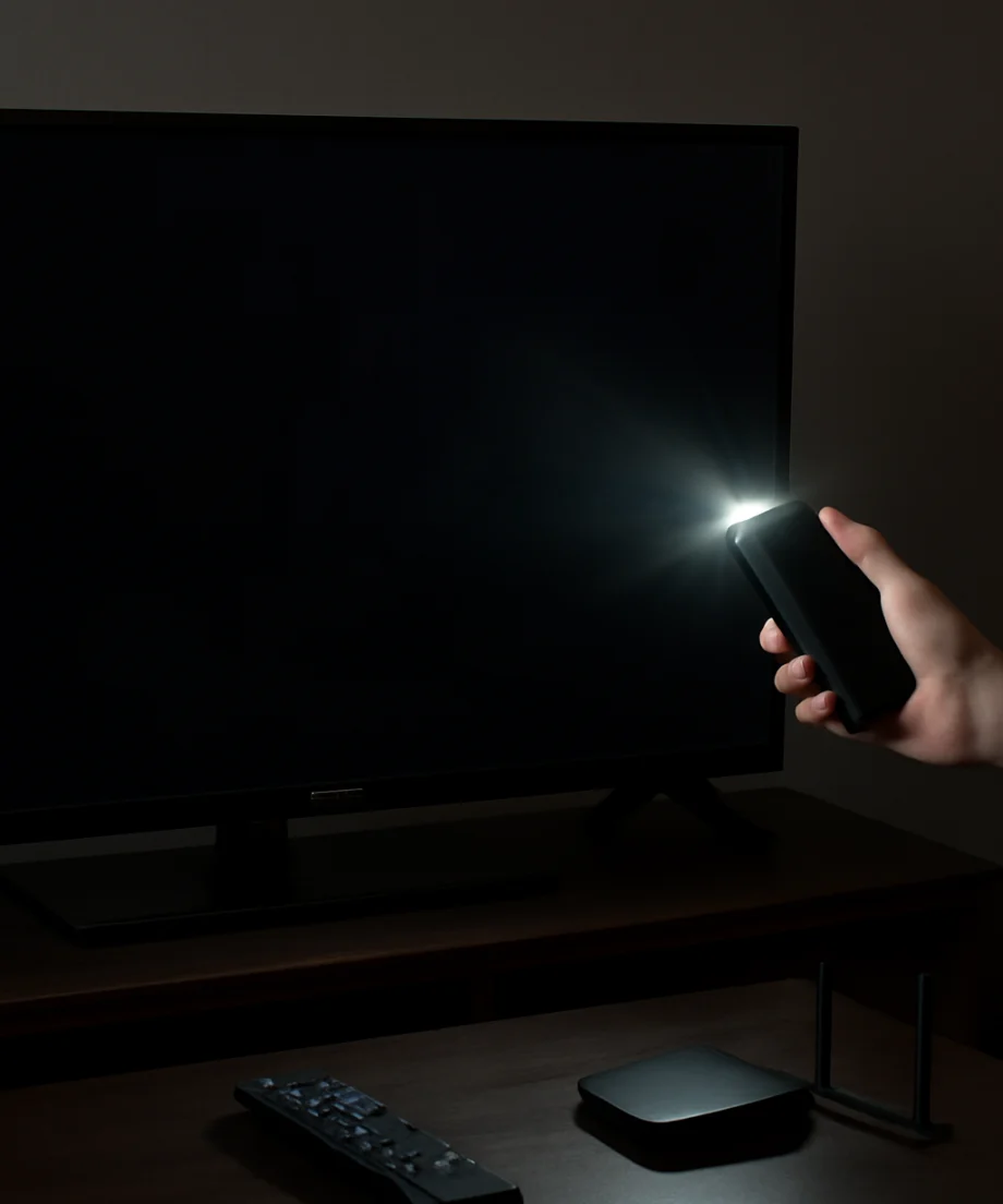 Picture Is Dark but Sound Still Works on a Hisense TV