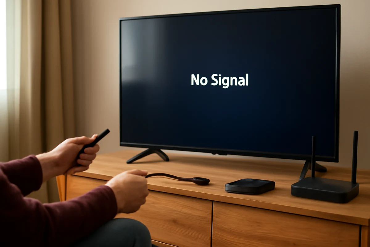 HDMI Says No Signal on Hisense TV
