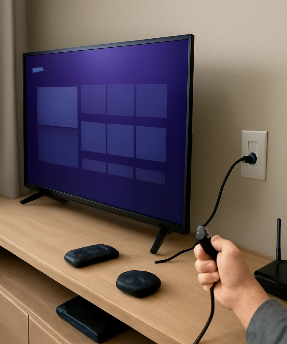 How to Restart a Roku TV When the Screen Is Frozen