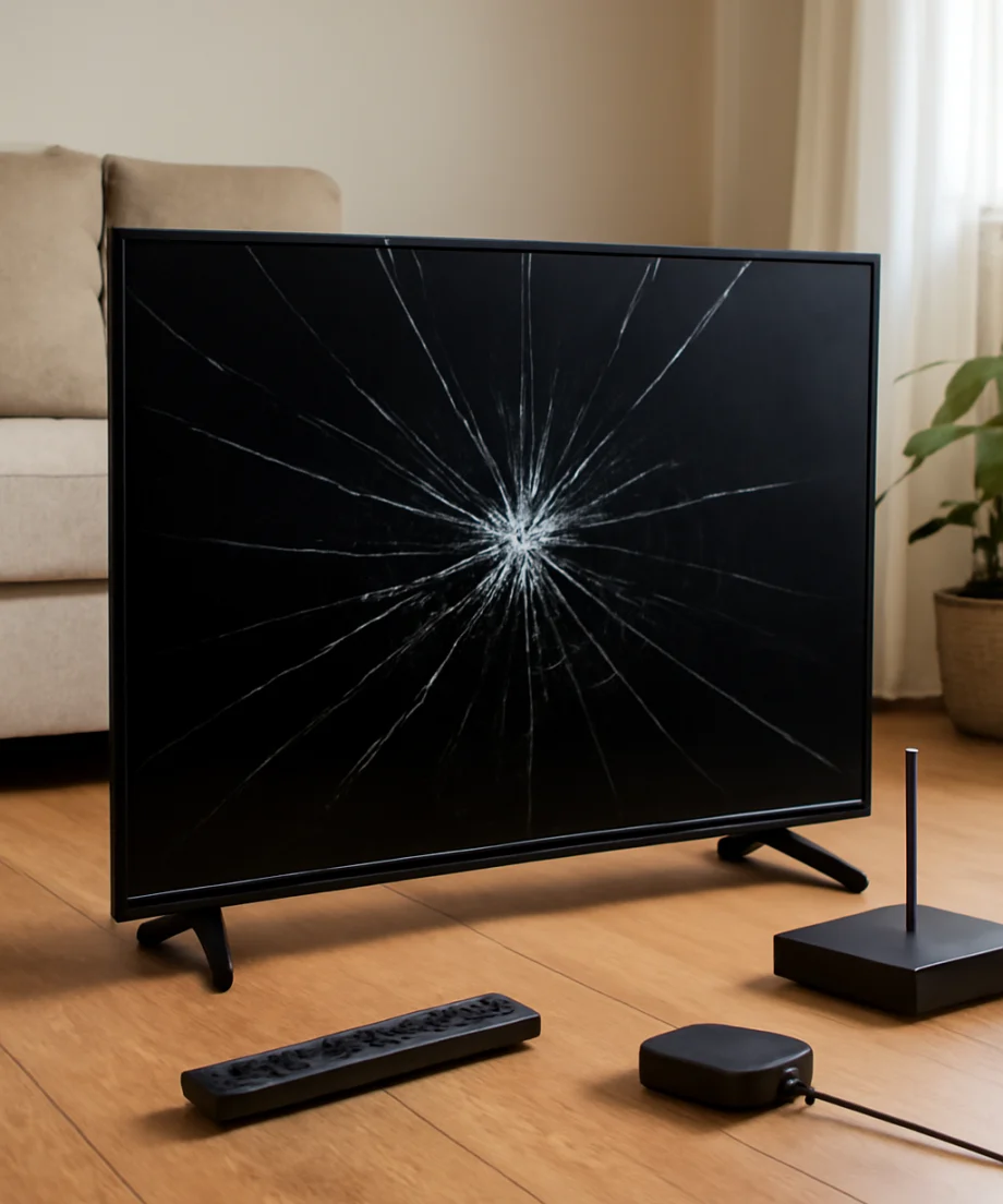 My Samsung TV Screen Cracked: What to Do Next
