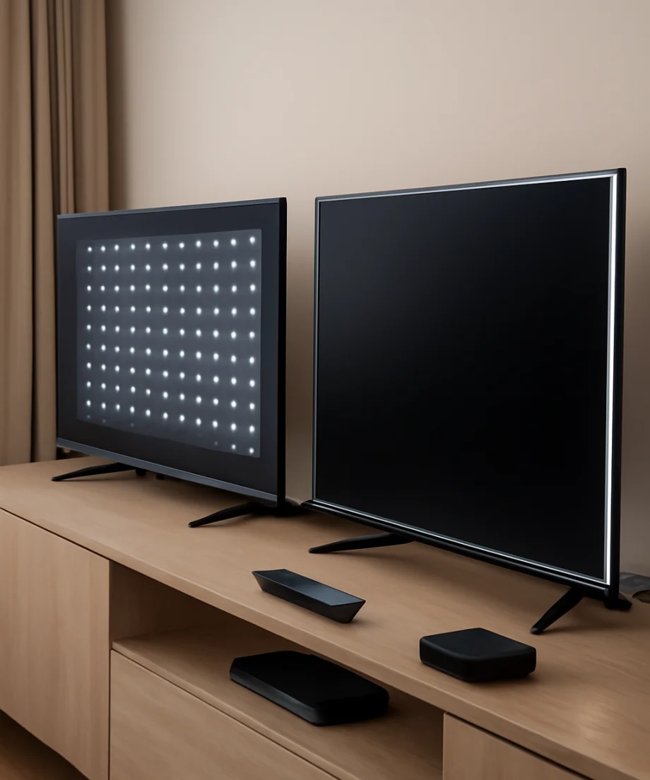 What is a direct-lit LED TV?
