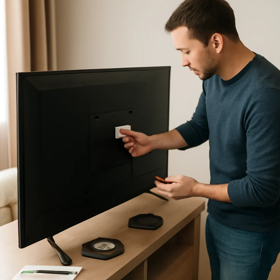 Test the remote and the TV's controls