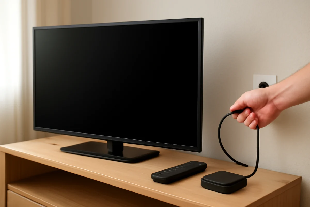How Do I Hard Reset My Philips TV If It Has a Black Screen?