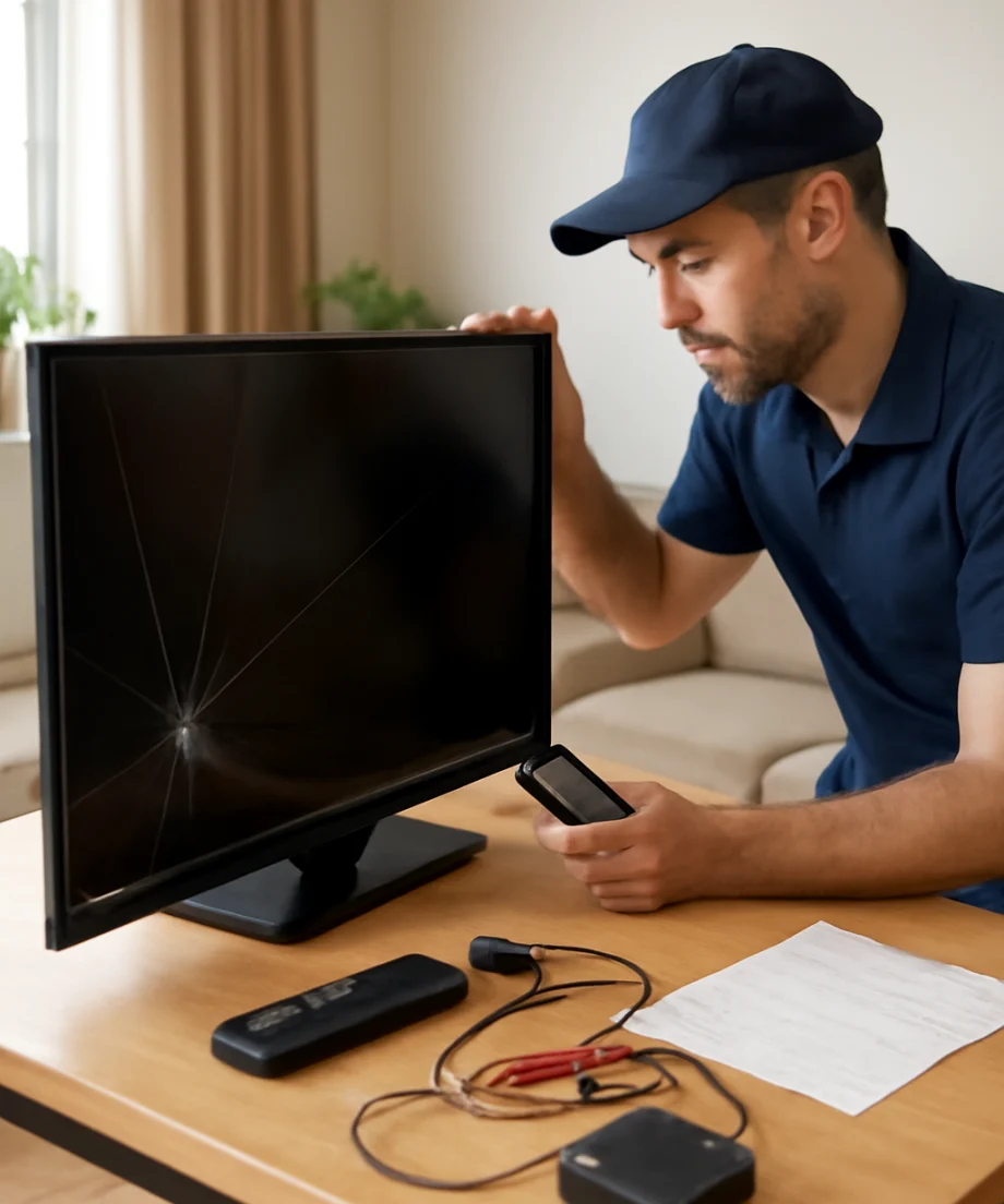 Typical Toshiba TV screen repair costs