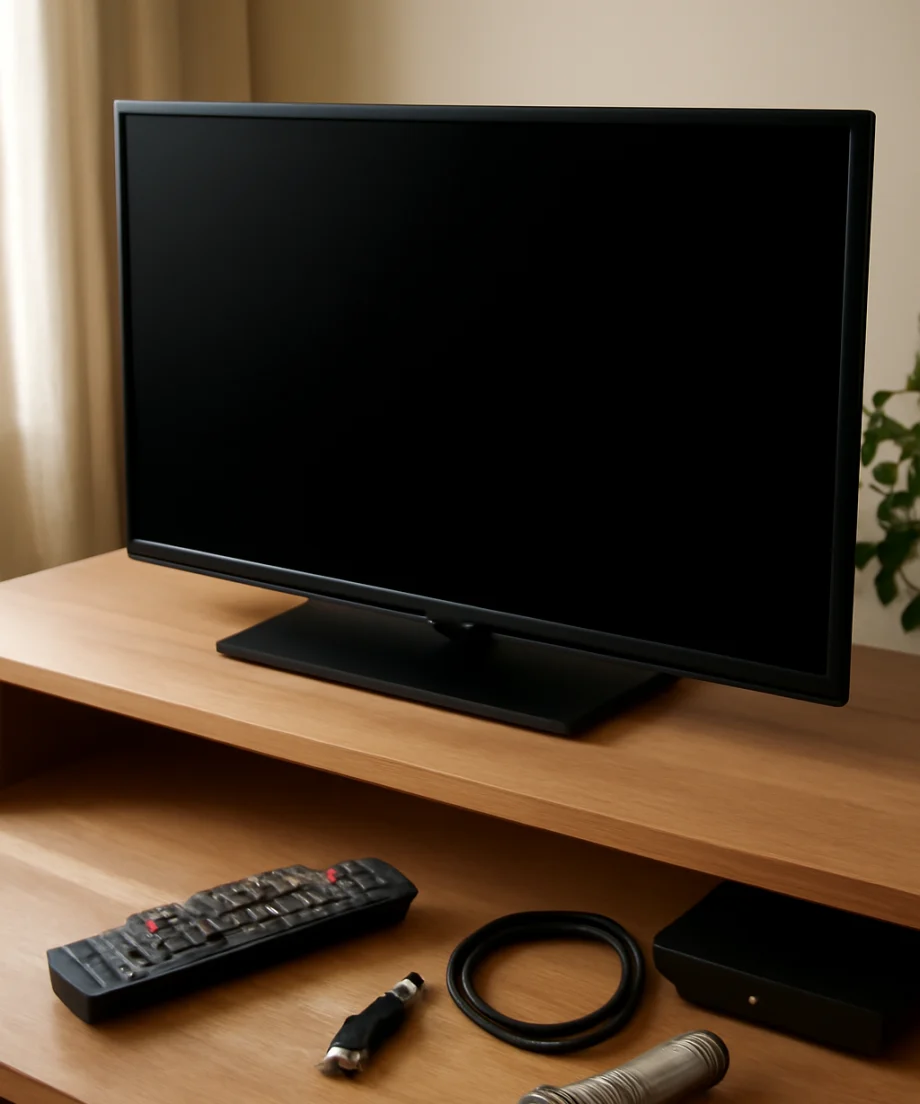 1. Check whether the TV is actually powered on