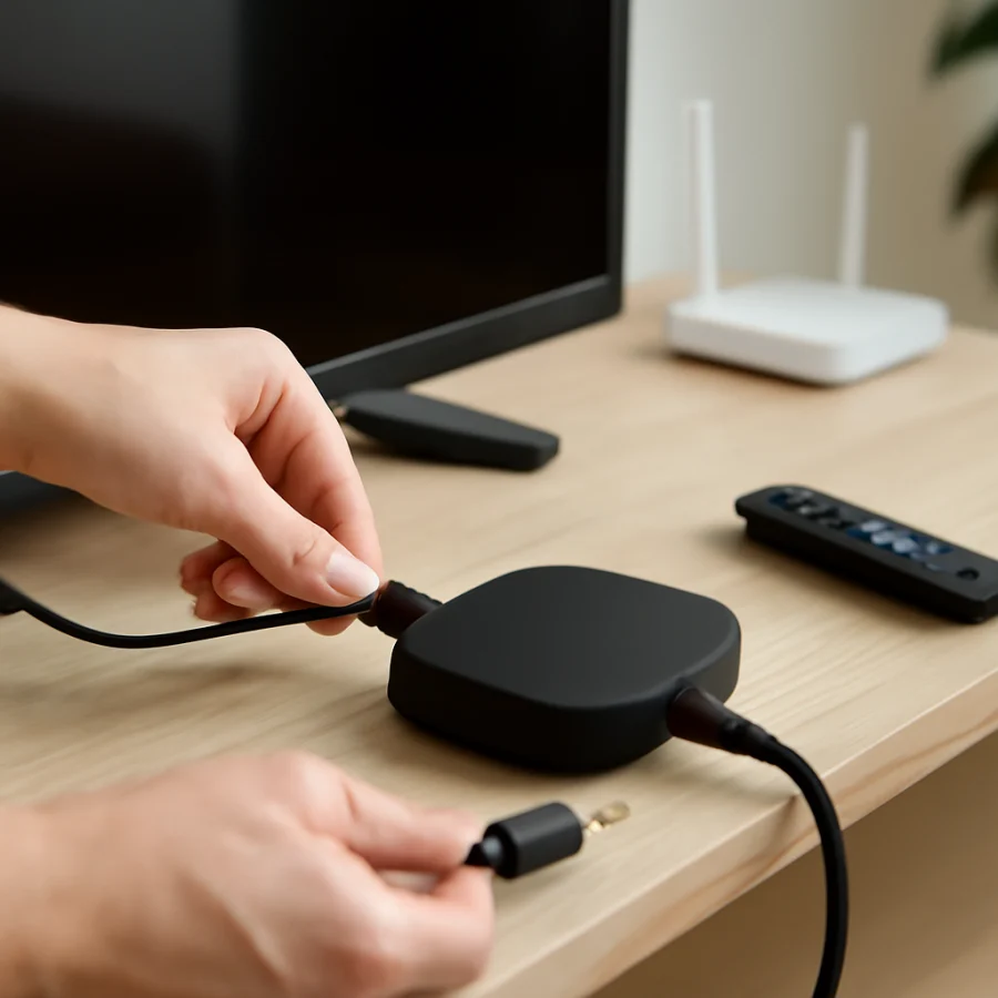 2. Check the power source and cable