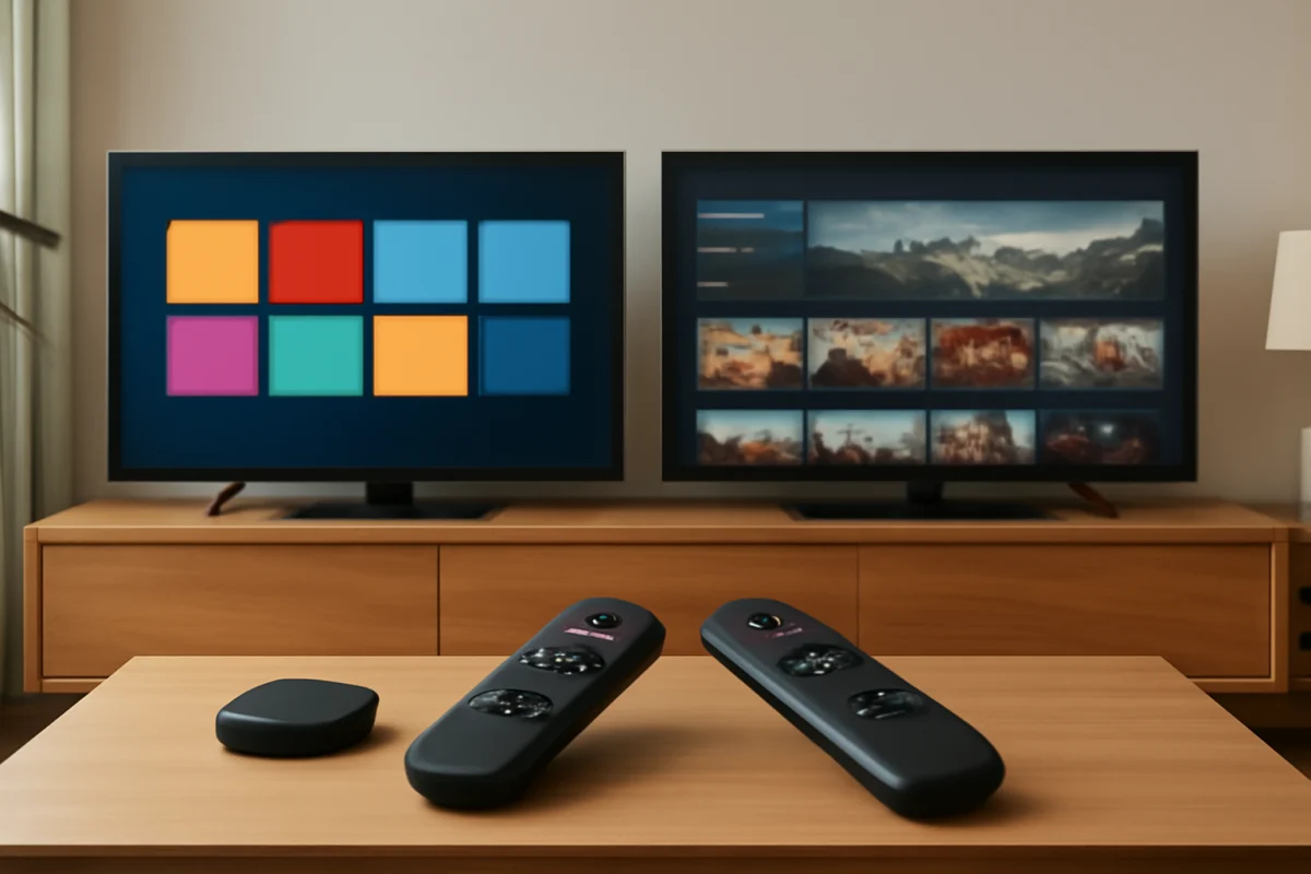 Roku TV vs Fire TV: Which Smart TV System Should You Choose?