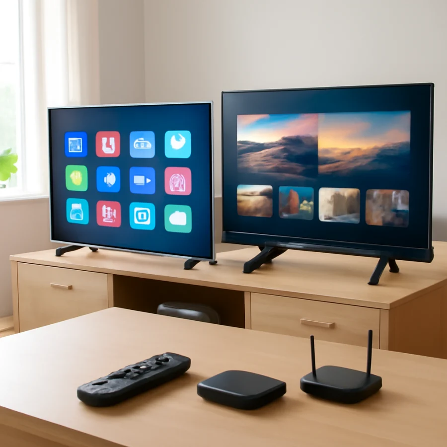 Navigation and menus: Roku TV is easier for beginners