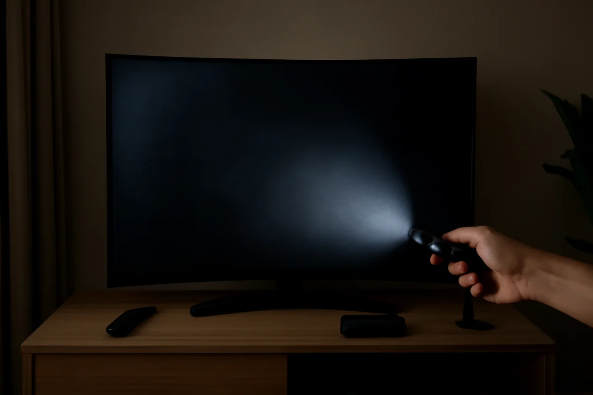 Samsung Curved TV Backlight Problem