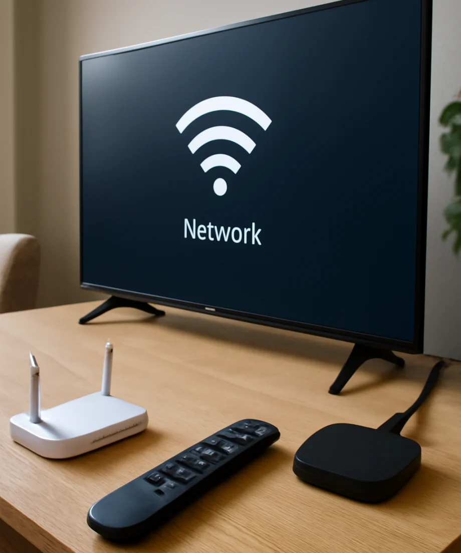 Identify the type of Samsung TV connection problem