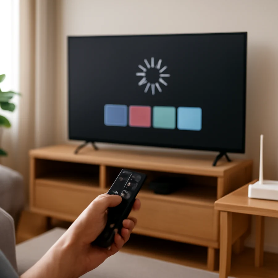Perform a complete TV restart