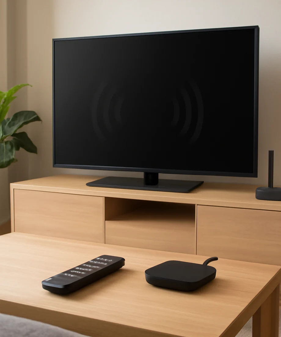 Power-cycle the Philips TV