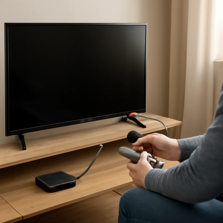 Check the remote and replace its batteries