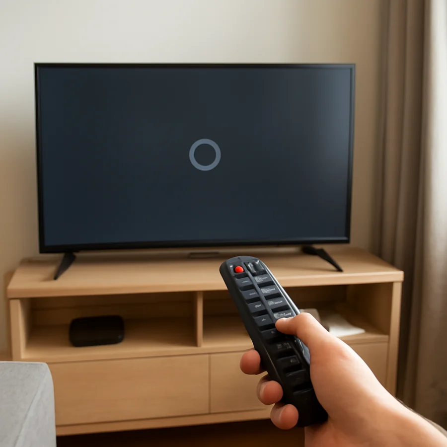 Check the TV’s internet connection